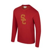 USC Trojans Unisex Cardinal SC Interlock Renew Vintage Sweater